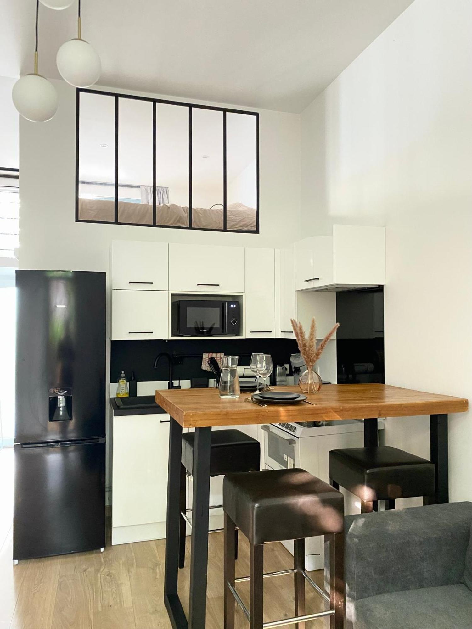 Appartement Indep Cosy Avec Jardin Saint-Denis  Ngoại thất bức ảnh